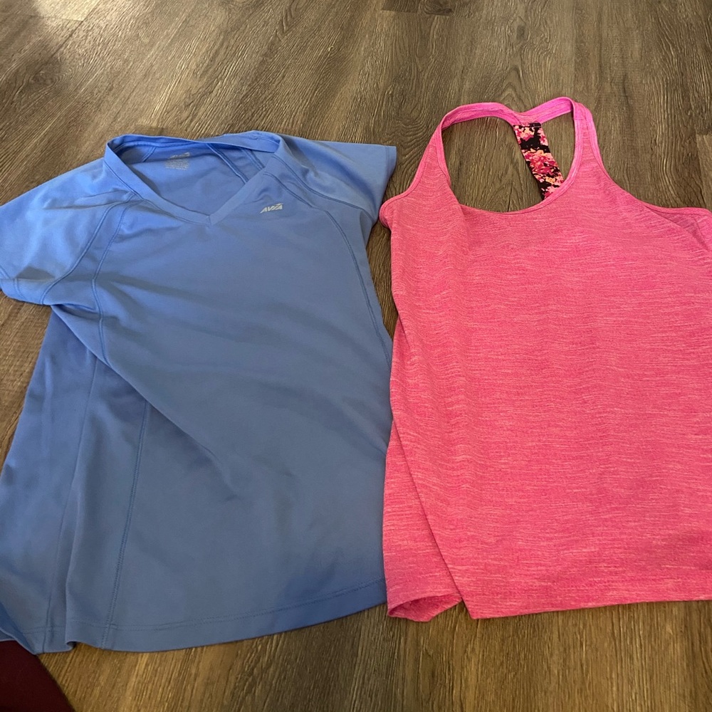 Two work out shirts